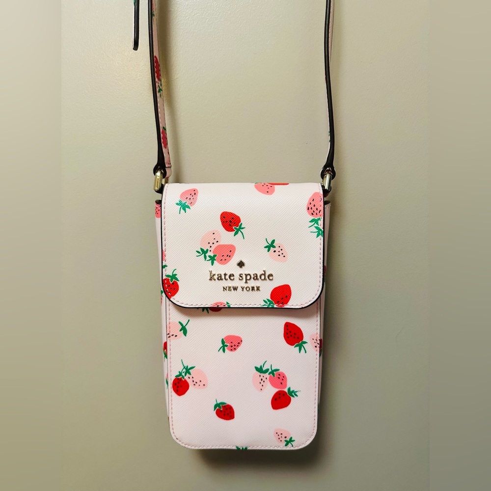 Kate Spade Strawberry Phone Crossbody